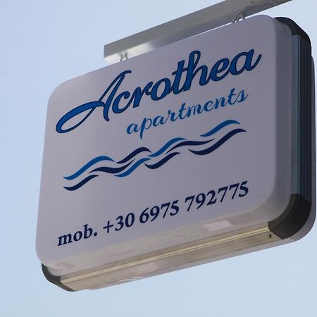 Acrothea Apartments Ormos Panagias Exteriör bild